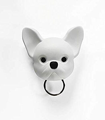 Qualy Frenchy Dog Key Holder  Hvid