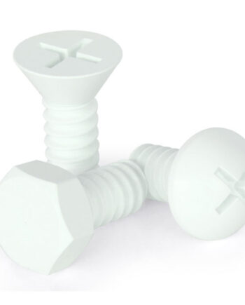 Qualy Screw Collection Knager  Jumbo    Stk  Hvid