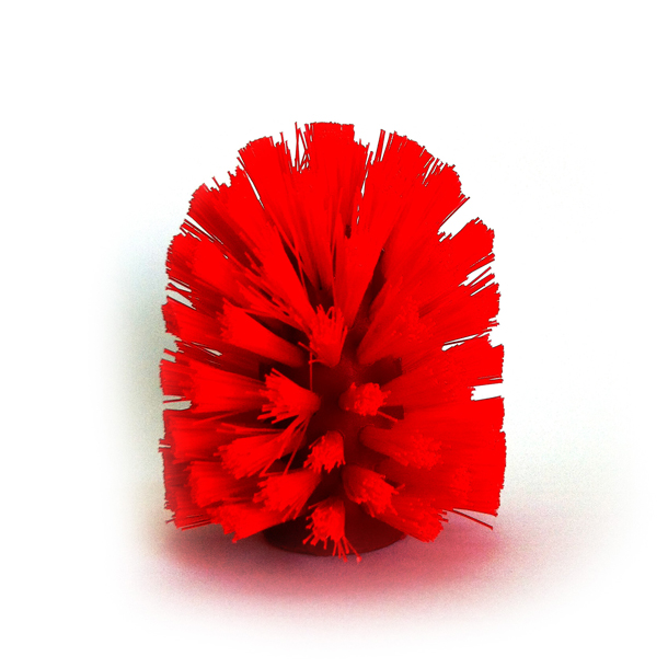 Qualy Toiletbørstehoved Rød