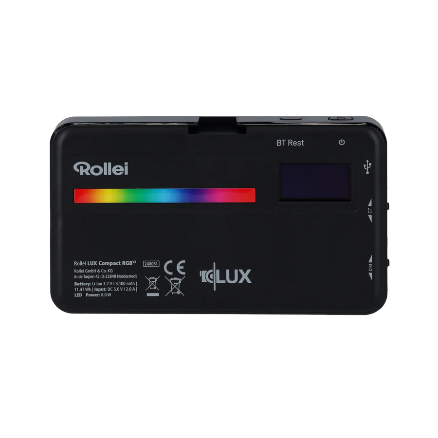 Rollei Lux Compact 40w Rgb Led-lys