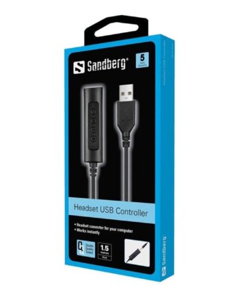 Sandberg Headset Usb Controller   5m