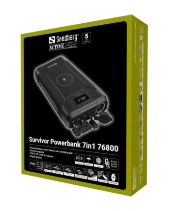 Sandberg Survivor Powerbank 7in1 76800