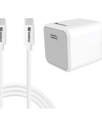 Sandberg Usb-  20w Oplader Eu Med Usb-  Til Usb-  Kabel