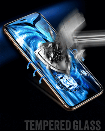 Skærmbeskyttelse  9h Glas  Iphone 12 Pro Max     Quot  Sort  6d Curved Full
