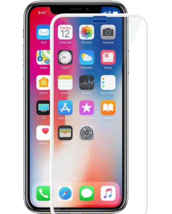 Skærmbeskyttelse  9h Glas  Iphone Xr  Hvid