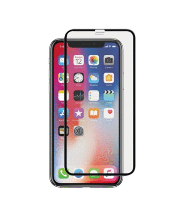Skærmbeskyttelse  9h Glas  Iphone Xs Max  Sort