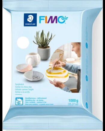 Staedtler Fimo Modelleringsler Air 1000g  Hvid