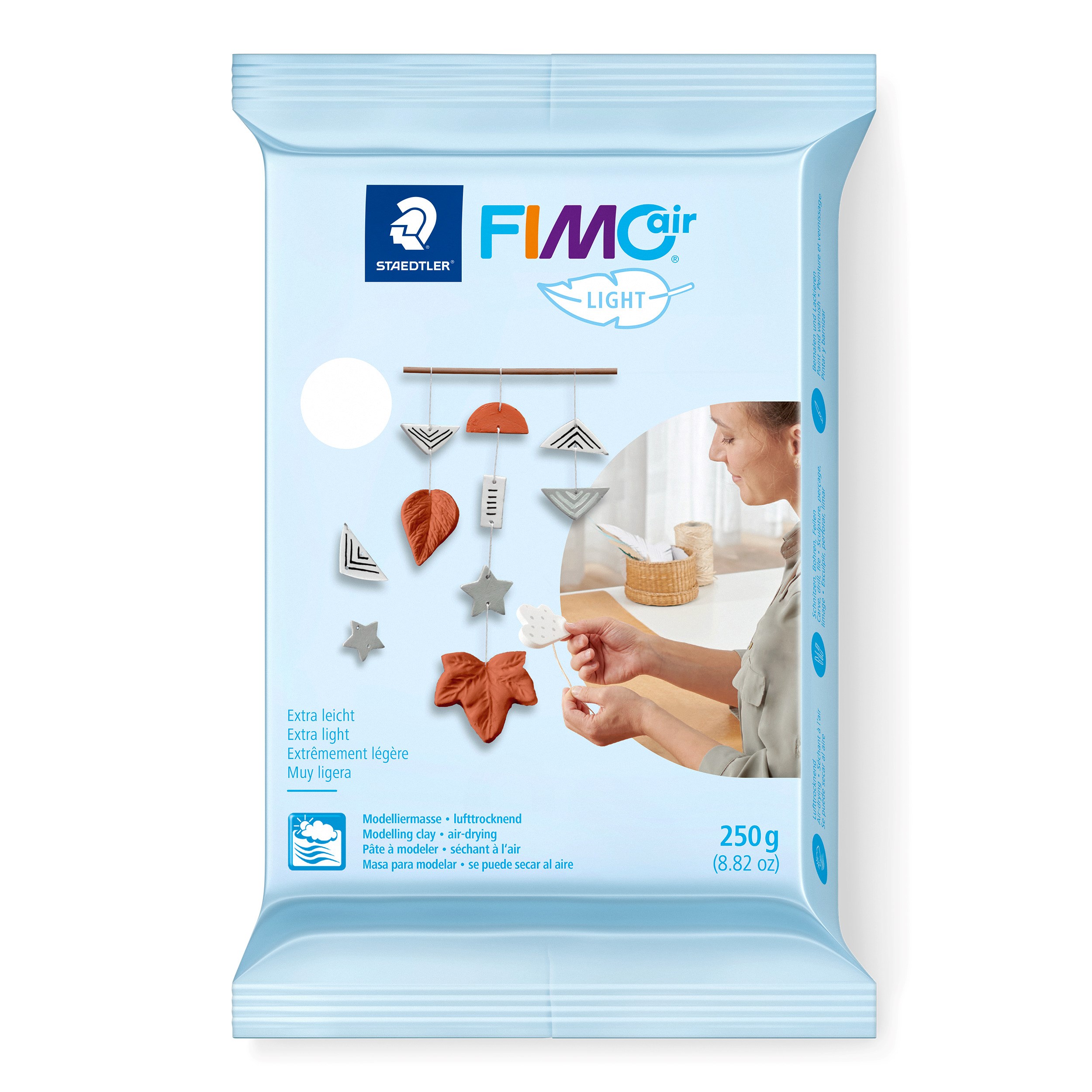 Staedtler Fimo Modelleringsler Air 250g Hvid