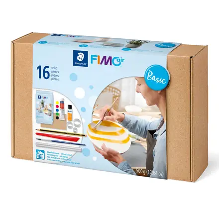 Staedtler Fimo Modelleringsler Air Mixed Sæt Basic