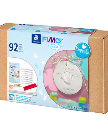 Staedtler Fimo Modelleringsler Air Mixed Sæt Hånd Fod Tryk