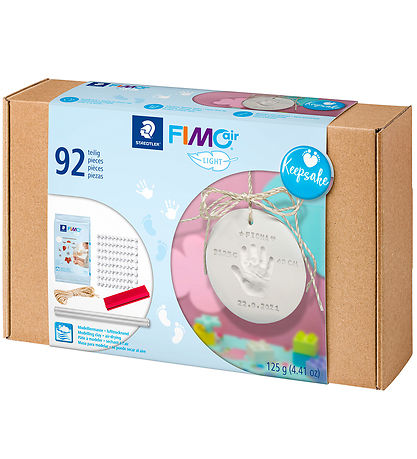Staedtler Fimo Modelleringsler Air Mixed Sæt Hånd Fod Tryk