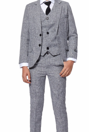 Suitmeister Boys 20   Gangster Grey