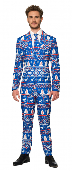 Suitmeister Christmas Blue Nordic Eu46