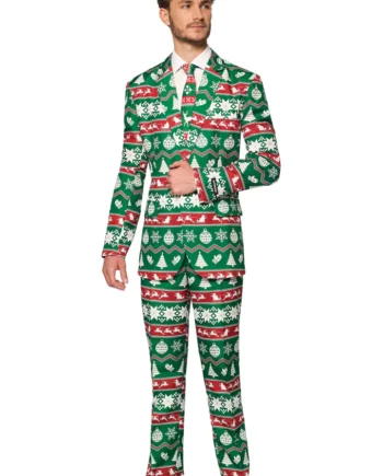 Suitmeister Christmas Green Nordic Eu46