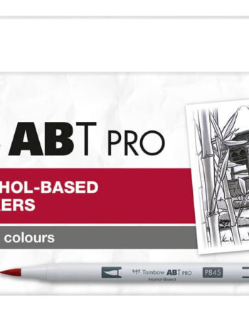 Tombow Marker Abt Pro Tusch Med Dobbeltspids    Stk  Varm Grå