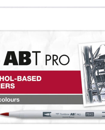 Tombow Marker Abt Pro Tusch Med Dobbletspids    Stk Kold Grå