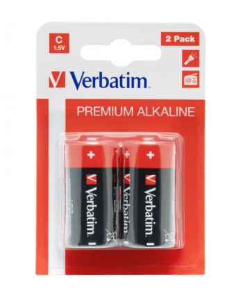 Verbatim Alkaline     Lr14 Batteri    Pk