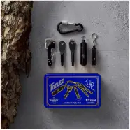 Gentlemen   Hardware Everyday Key Chain Kit Multitool