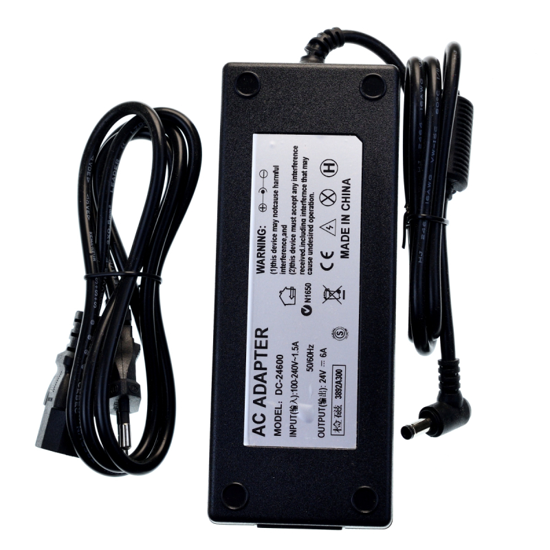 220v 24v Strømforsyning  6a