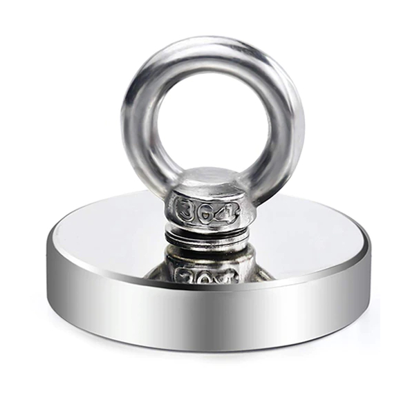 Fiskemagnet ø75  N52 Rustfri