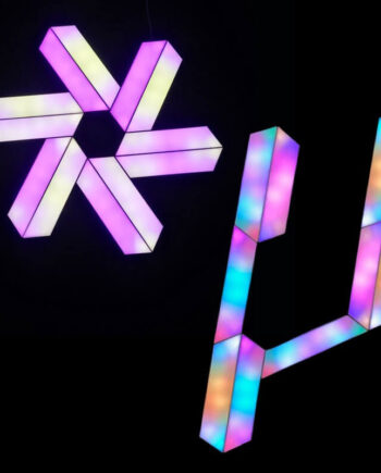 Gamer Lamper Med Wifi  Skab Din Egen Lampe Trapez   Stk