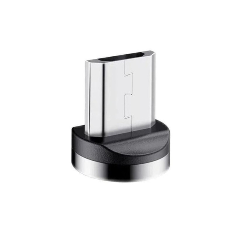 Magnetisk Ladestik  Usb-micro  Rundt