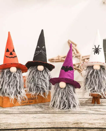 Unikke Halloween Troldmænd 23 Cm Sort