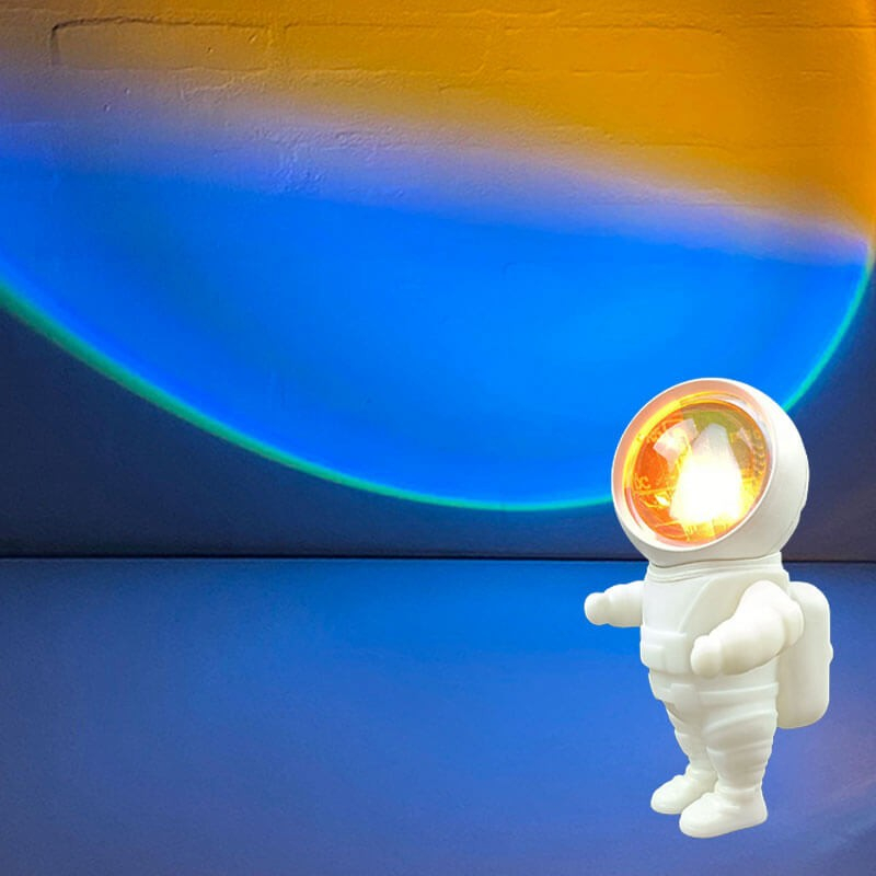 Astronaut Sunset Lampe Solnedgang
