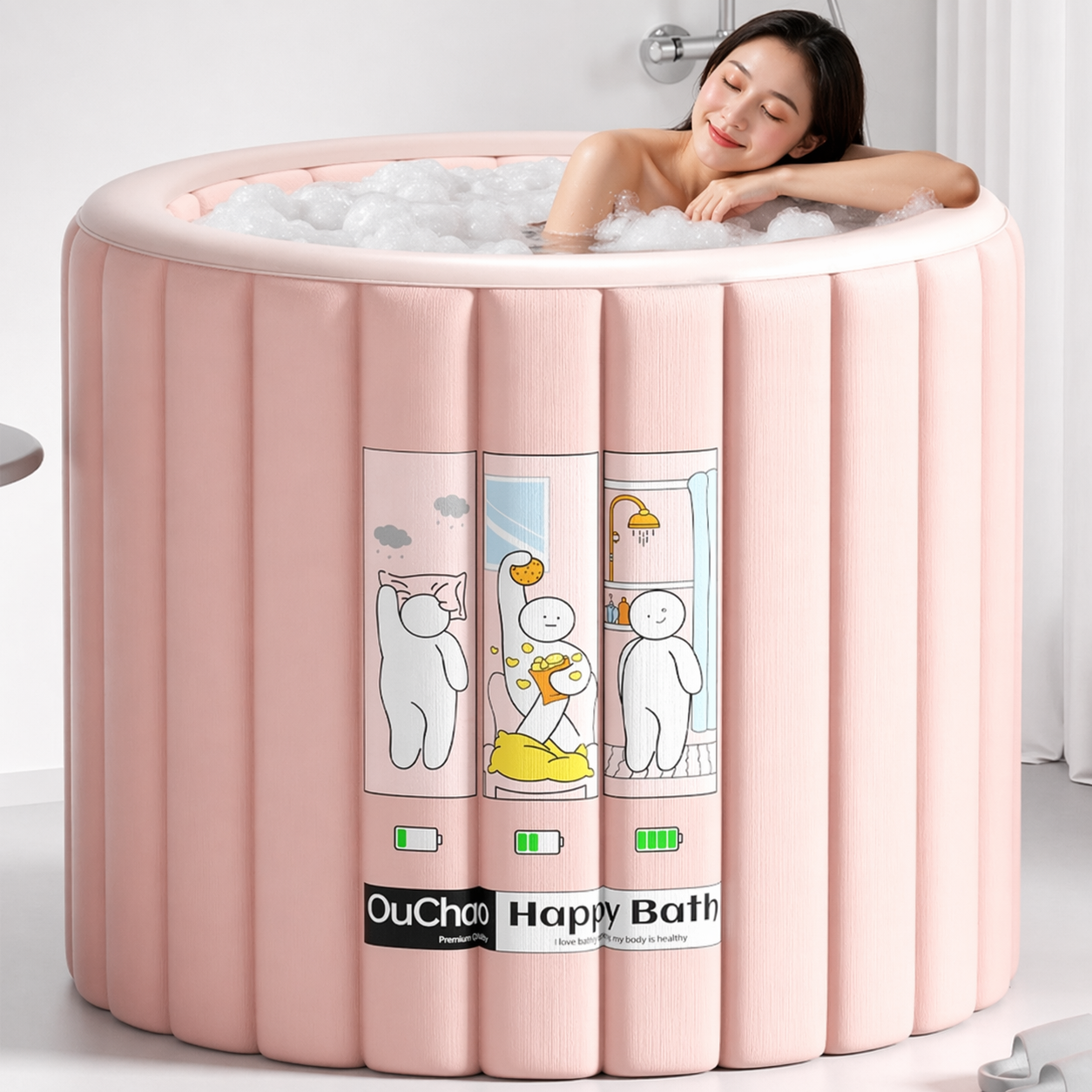 Badekar  Højde 70 Cm  120170 Liter