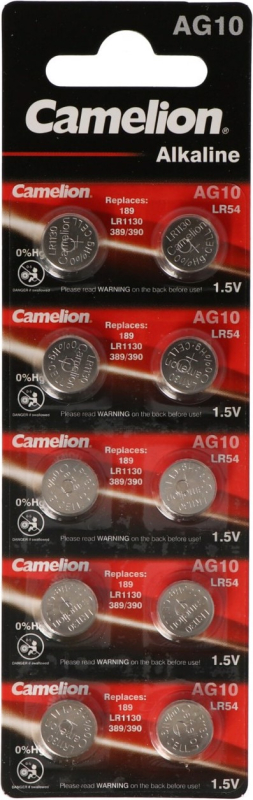 Camelion Ag10 Lr1130  10-pak
