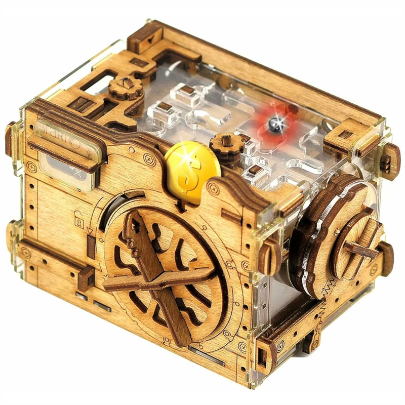 Cluebox  -maze-ing Marble Run Sparebøsse 3d Puslespil