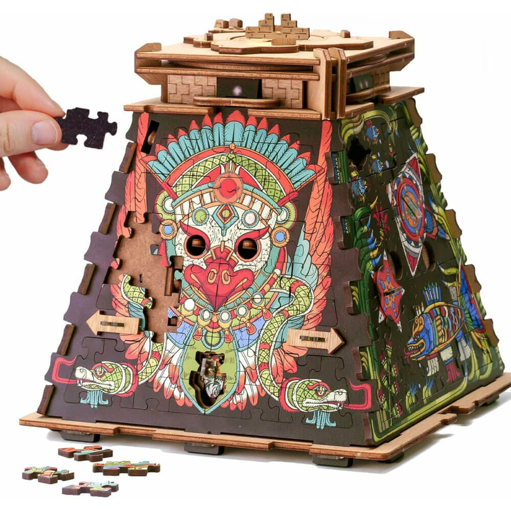 Cluepuzzle Pyramid Of The Sun Puzzle Box
