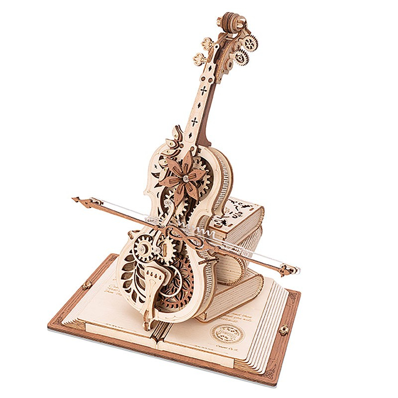 3d Magisk Cello Amk63 Puslespil Fra Rokrâ   Amk63