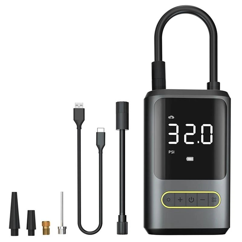 Dækpumpe  Powerbank         000 Mah Battericeller