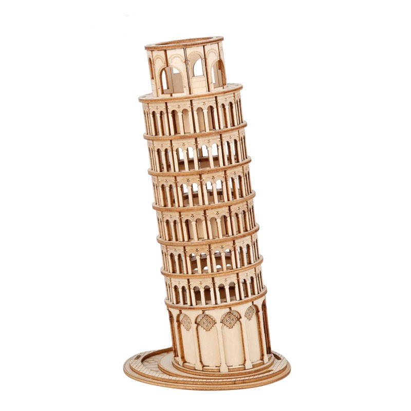 Det Skæve Tårn   Pisa 3d Puslespil Fra Rolifeâ