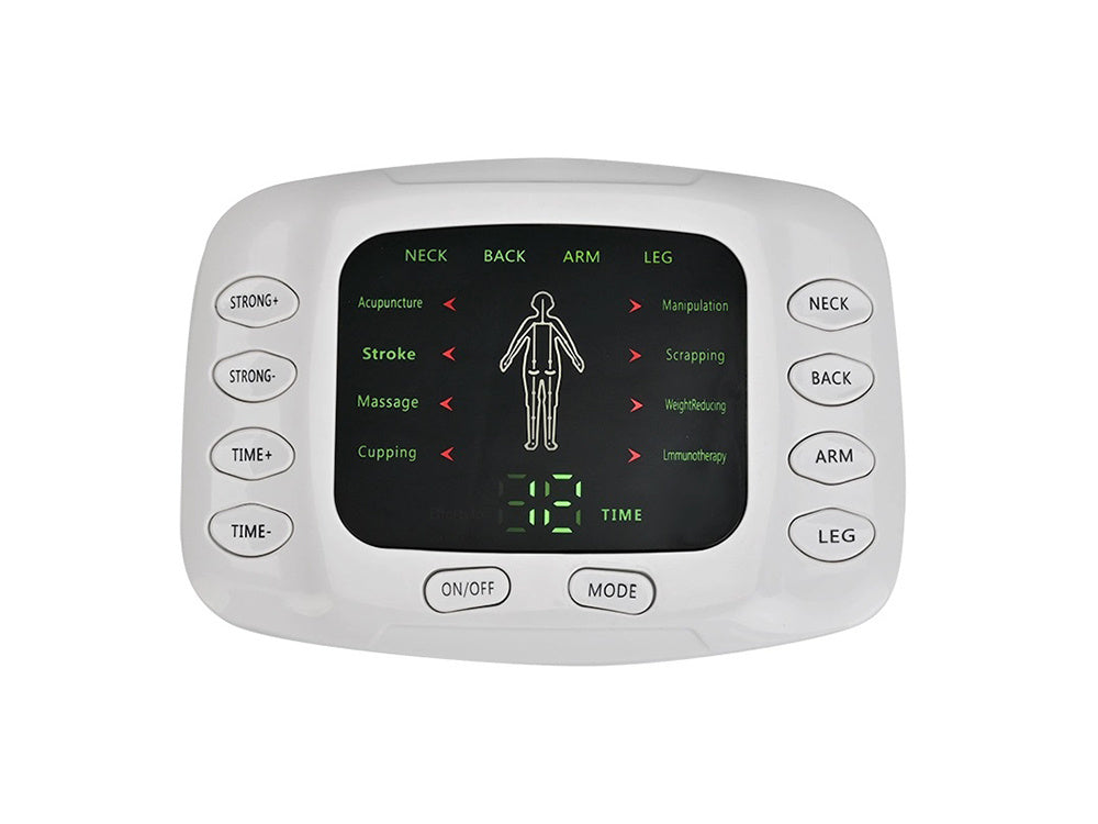 Elektrostimulator Til Muskler Ems   Tens  Med Display    Programmer Og Justerbar Intensitet