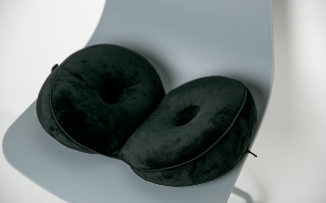 Ergonomisk Siddepude Med Memoryskum  Komfort Til Kontor  Bil Og Hjem