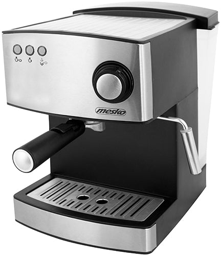 Espressomaskine 850w  15 Bar Tryk Og Mælkeskummer