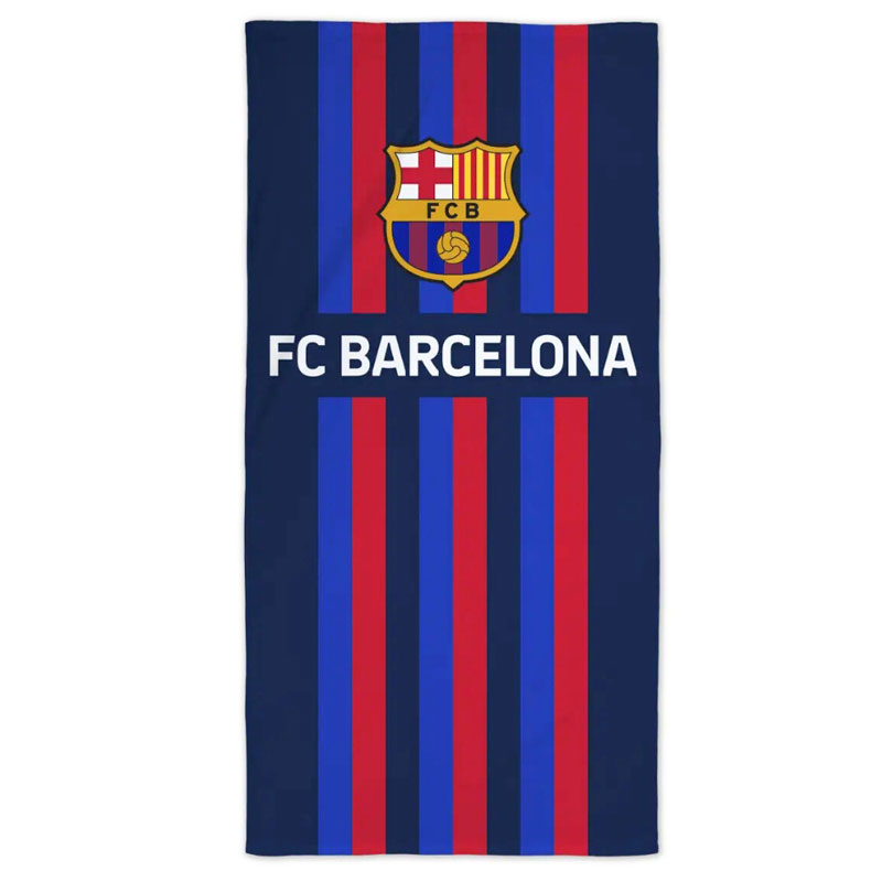 Fc Barcelona Badehåndklæde 70   140 Cm