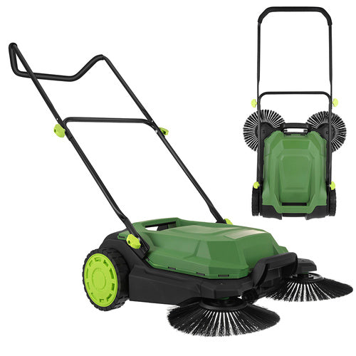 Fejemaskine 68 Cm Til Fliser   Terrasse   24l Opsamler