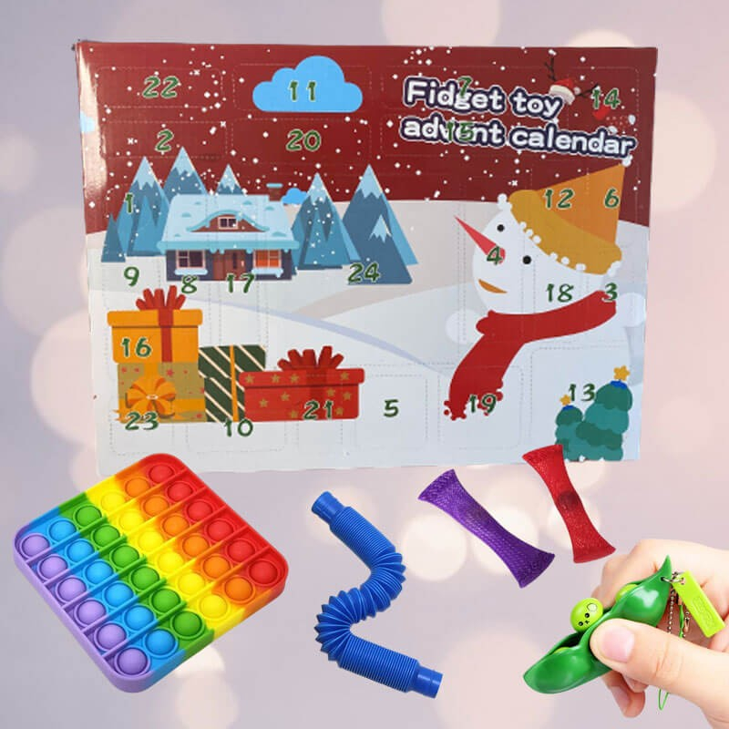 Fidget Julekalender 24 Unikke Gaver