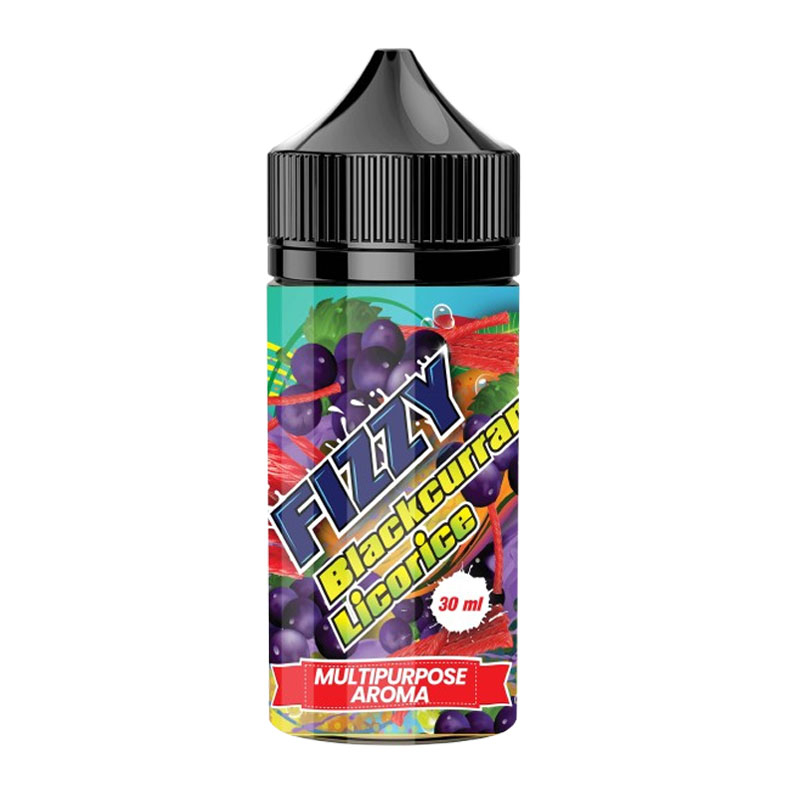 Fizzy Blackcurrant Liqurice Aroma Væske 30 Ml