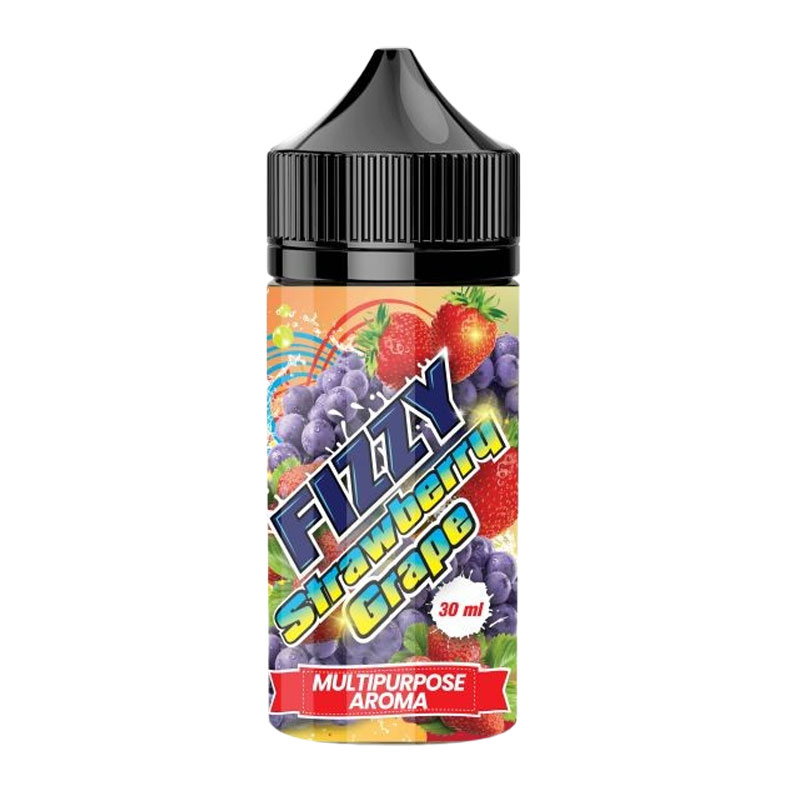 Fizzy Strawberry Grape Aroma Væske 30 Ml