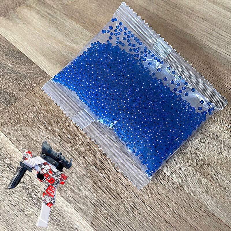 Gel Kugler Til Gel Blaster Pistol Blå