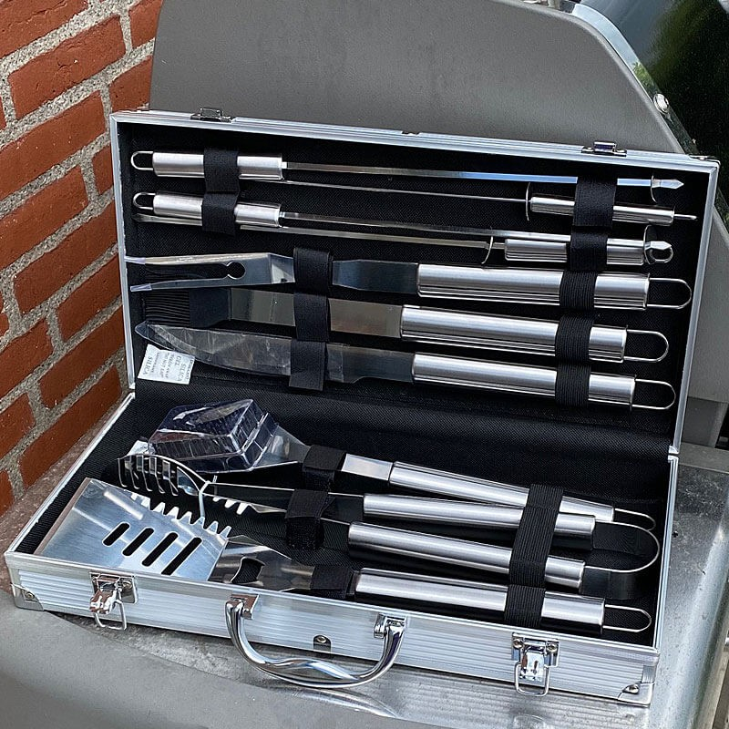 Grill  Sæt     Kuffert