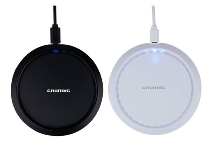 Grundig Trådløs Opladning  Hvid Eller Sort Farve