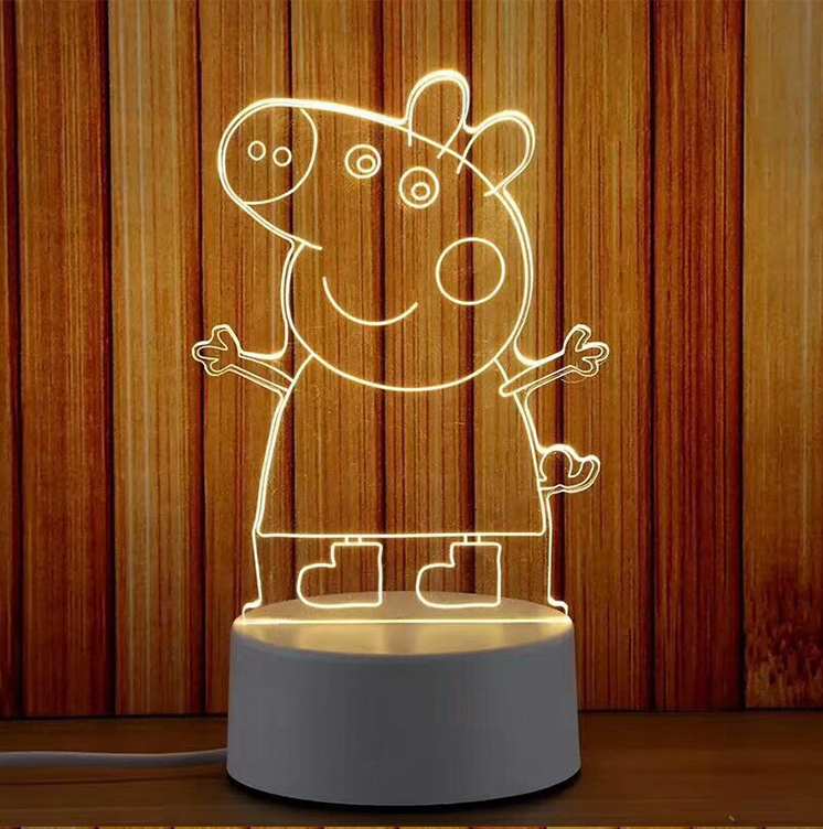 Gurli Gris 3d Lampe