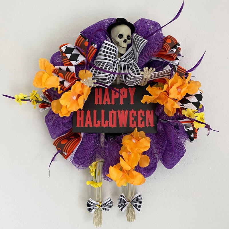 Halloween Krans Til Døren