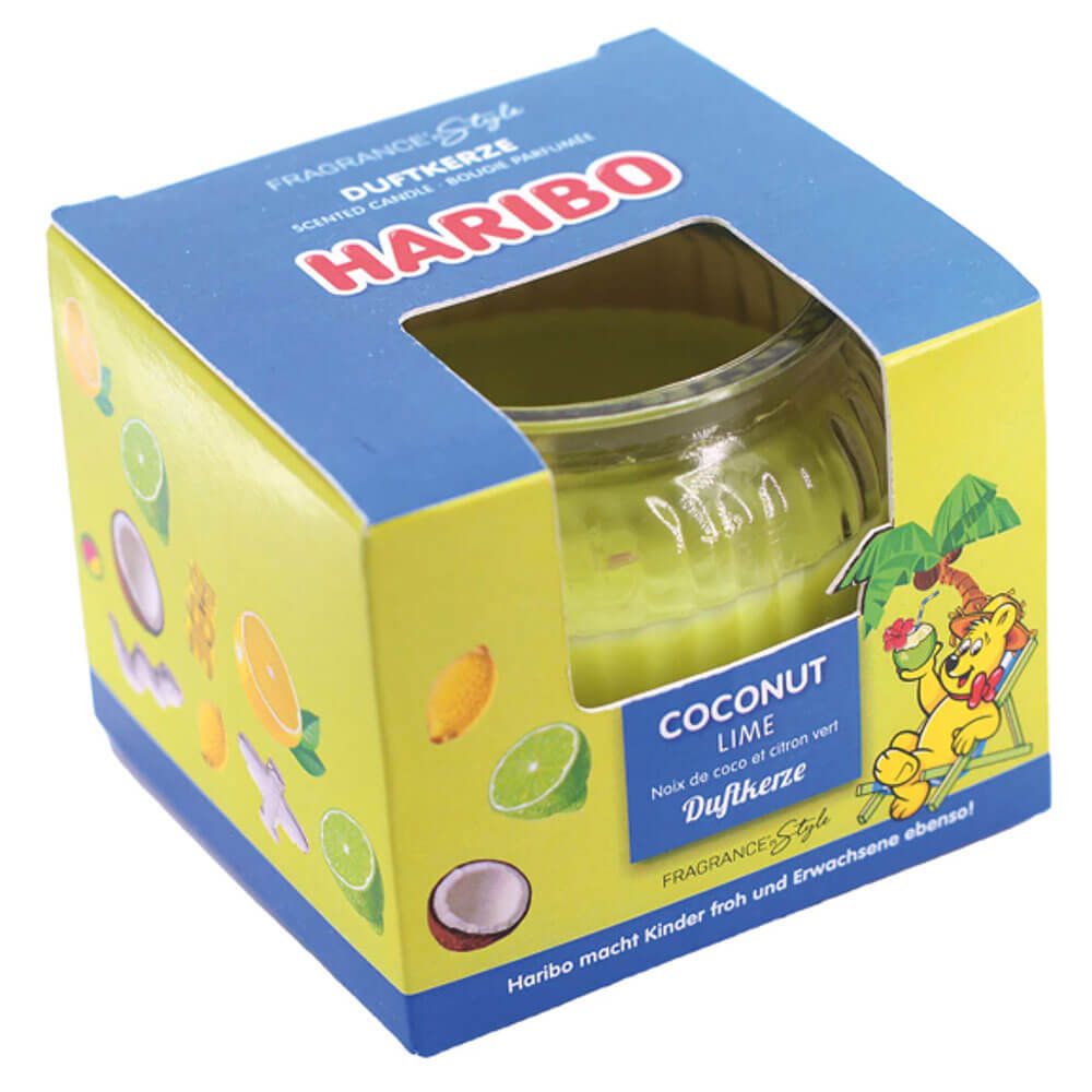 Haribo Duftlys Coconut Lime 85g
