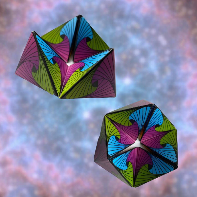 Infinity Flip Kalejdoskop Fidget Mønster